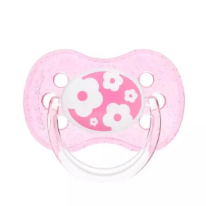 CANPOL BABIES SILICONE CHERRY SHAPE SOOTHER B 6-18 M BPA FREE CAT.NO. 22/435 PINK